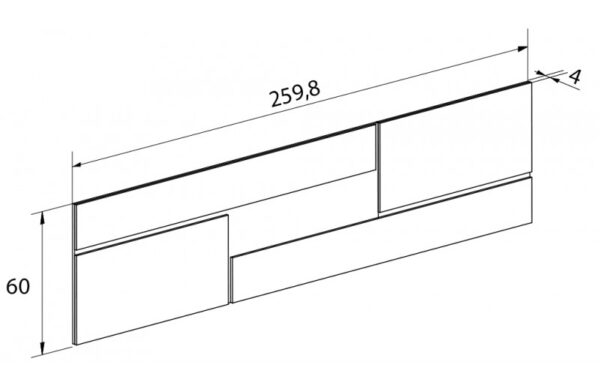 Cabecero leds y mesitas Priego - Imagen 2