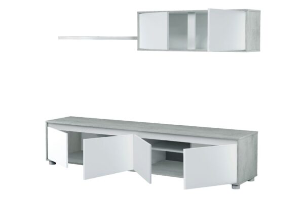 Salón Home cemento- blanco 200cm. - Imagen 2