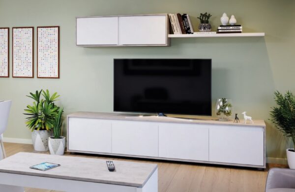 Salón Home cemento- blanco 200cm. - Imagen 4