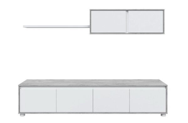 Salón Home cemento- blanco 200cm. - Imagen 6