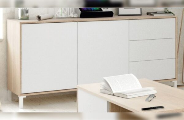 Salón Urban Plus roble- blanco - Imagen 2