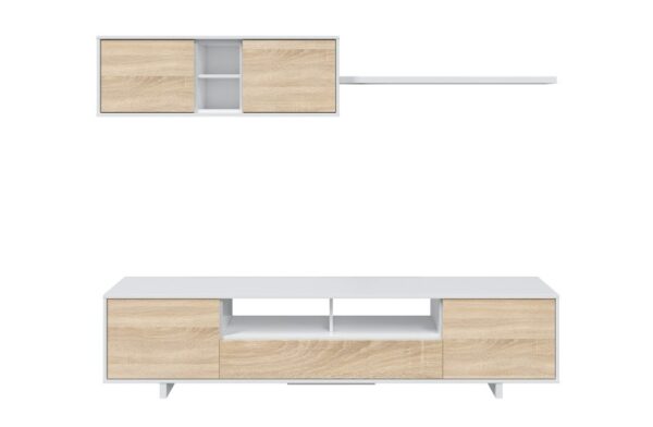 Salón Varys blanco - roble - Imagen 4